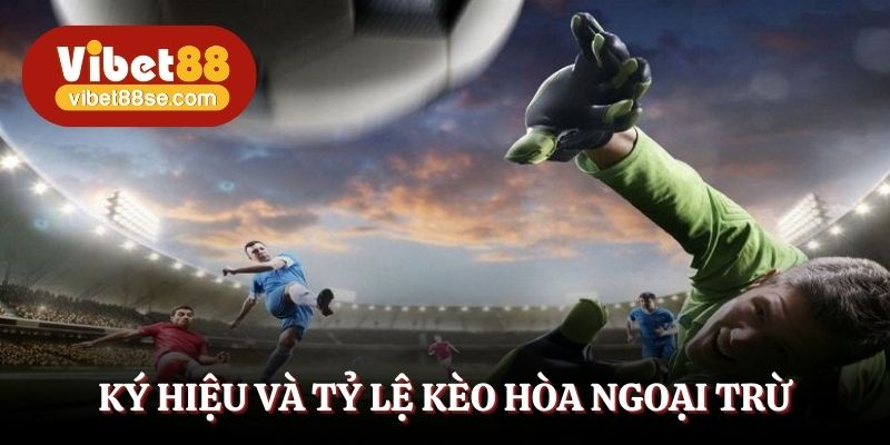 Ký hiệu và tỷ lệ kèo hòa ngoại trừ